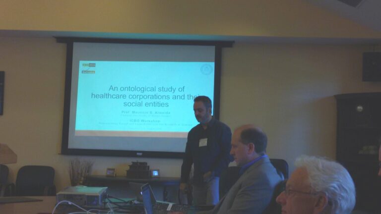 Foto na University of Florida com o Ontology Research Group